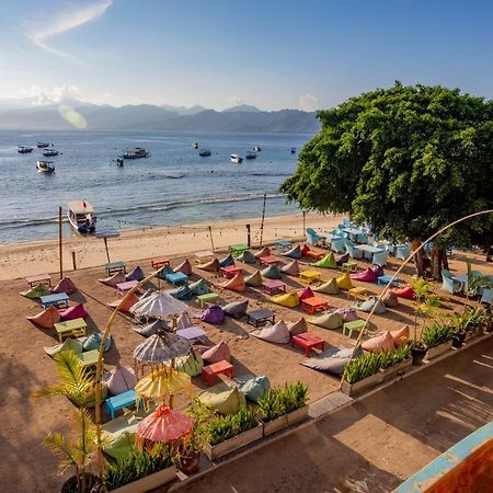 Gili Sands Hotel & Bar Gili Trawangan Exterior foto
